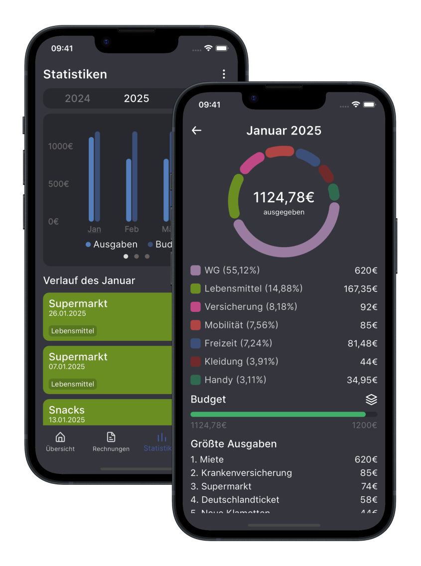 Sintius App Vorschau